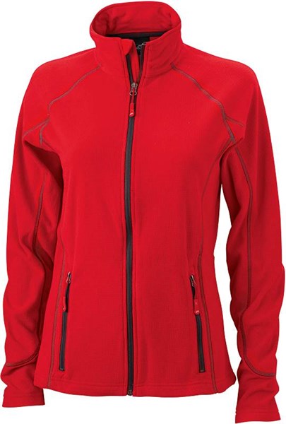 Obrázky: Stella 190 červená dámská fleecová bunda XXL