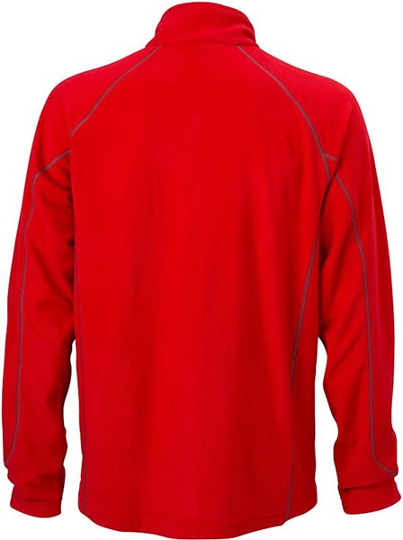 Obrázky: Stella 190 červená pánská fleecová bunda XXL, Obrázek 2