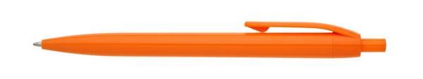 Obrázky: Oranžové plastové kuličkové pero ANDY, Obrázek 2
