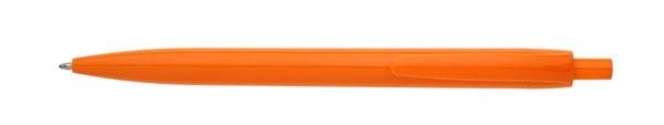 Obrázky: Oranžové plastové kuličkové pero ANDY, Obrázek 3