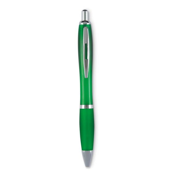 Obrázky: Elegantní zelené kuličkové pero OKAY - MN