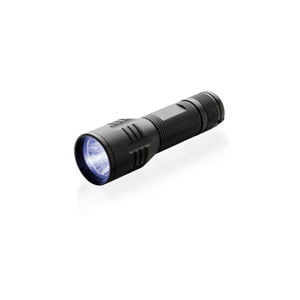 Obrázky: Střední CREE LED svítilna s dlouhou výdrží, černá, Obrázek 4