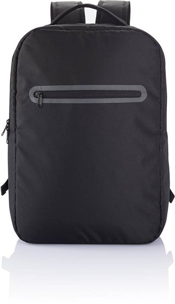 Obrázky: Černý batoh na notebook z polyesteru 10 L, Obrázek 3