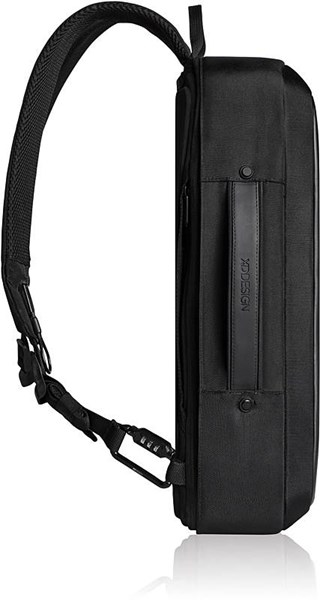 Obrázky: Černý batoh/aktovka s ochranou proti kapsářům,10L, Obrázek 12