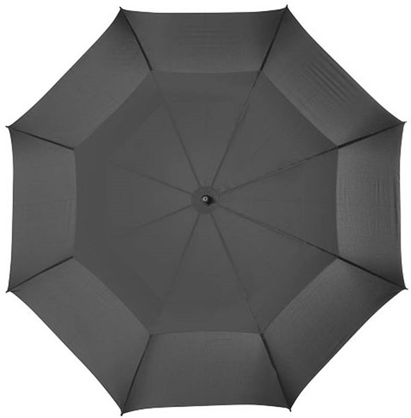 Obrázky: Černý automatický deštník s ventilací, Obrázek 4