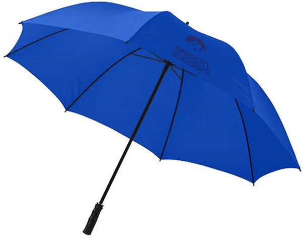 Obrázky: Král. modrý golfový deštník s tvarovanou rukojetí, Obrázek 3