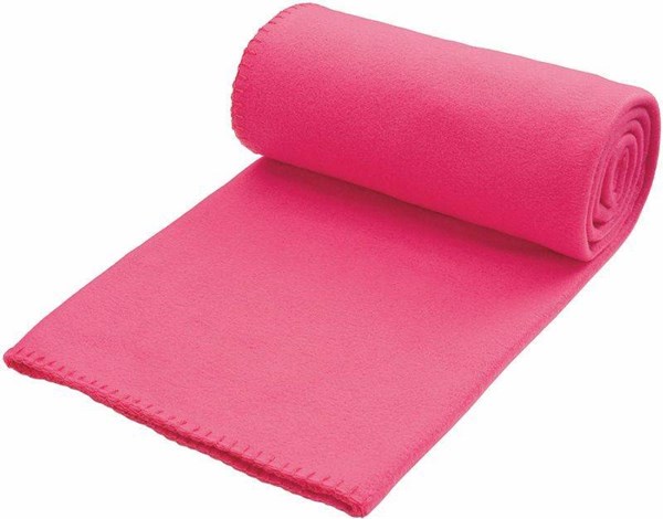 Obrázky: Růžová fleecová pikniková deka v obalu, Obrázek 2