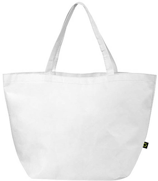 Obrázky: Bílá netkaná nákupní taška, Obrázek 2