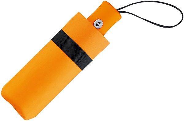 Obrázky: Čtyřdílný automatický mini deštník - oranžový, Obrázek 3