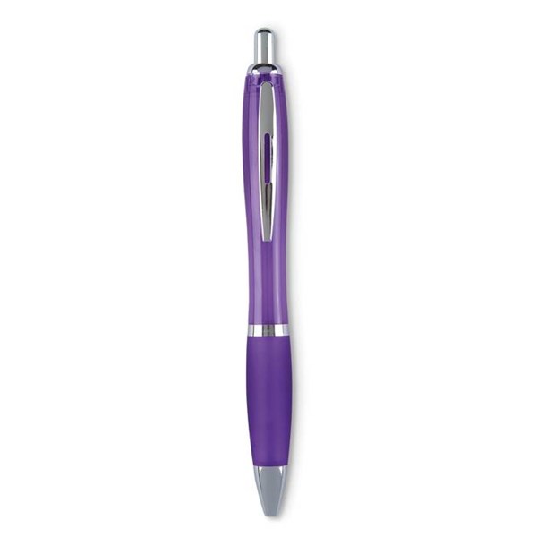Obrázky: Elegantní fialové kuličkové pero OKAY - MN