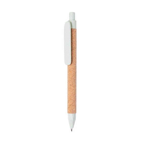 Obrázky: Zelené ekologické pero korkového vzhledu
