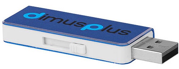 Obrázky: Modro-bílý USB disk 8GB, Obrázek 6