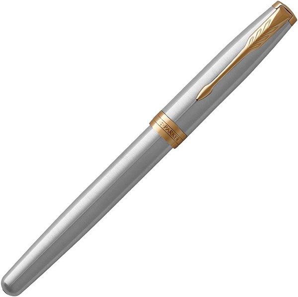 Obrázky: PARKER Sonnet Stainless Steel GT, pln.pero, hrot M, Obrázek 2