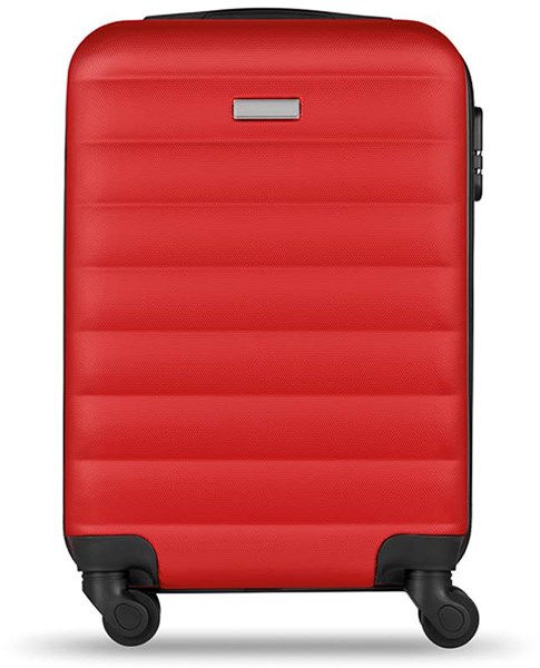 Obrázky: Červený skořepinový kufr na kolečkách, Obrázek 7