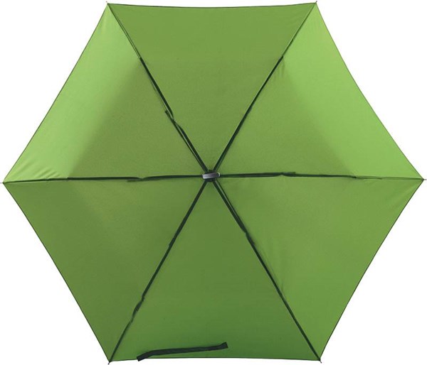 Obrázky: Světle zelený super lehký skládací mini deštník, Obrázek 2