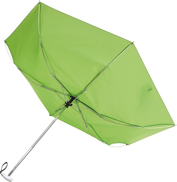 Obrázky: Světle zelený super lehký skládací mini deštník, Obrázek 3