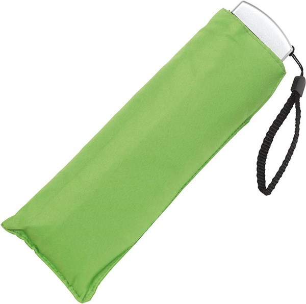 Obrázky: Světle zelený super lehký skládací mini deštník, Obrázek 4