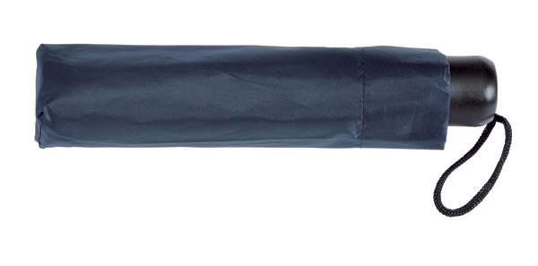 Obrázky: Námořně modrý třídílný skládací deštník, Obrázek 3