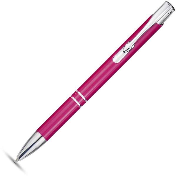 Obrázky: Hliníkové kuličkové pero růžové, MN, Obrázek 2