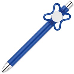 Obrázky: Tmavě modré pero se spinnerem, MN