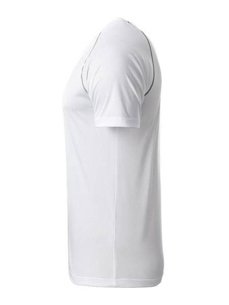 Obrázky: Pánské funkční tričko SPORT 130, bílá/šedá XL, Obrázek 3