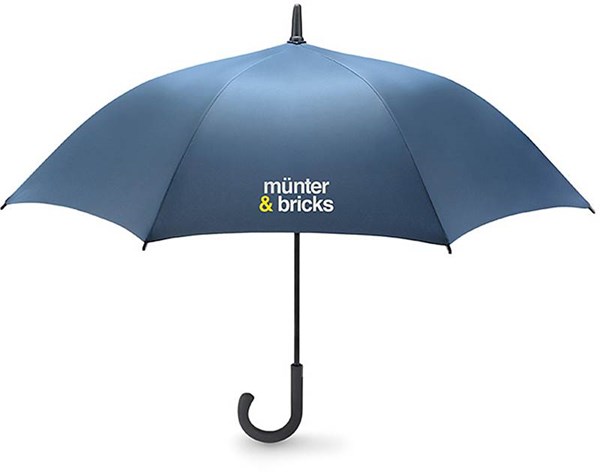 Obrázky: Modrý automatický deštník do bouřky, Obrázek 2