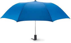 Obrázky: Král. modrý automatický deštník s ocel. konstrukcí