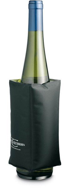 Obrázky: Černý chladicí obal na láhev vína, Obrázek 2