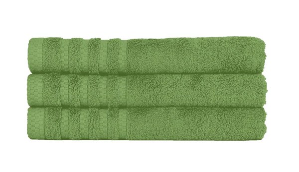 Obrázky: Zelený ručník s bambusem Bamboo, gramáž 530 g/m2, Obrázek 2