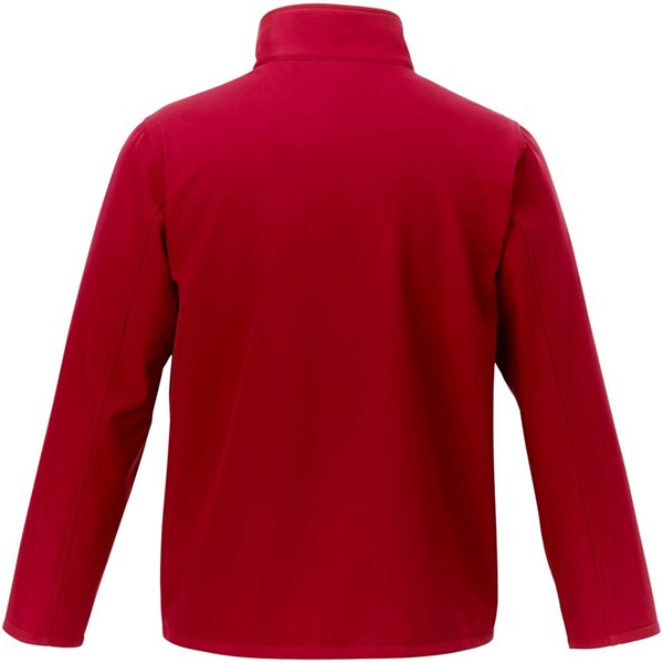 Obrázky: Červená softshellová pánská bunda XS, Obrázek 2