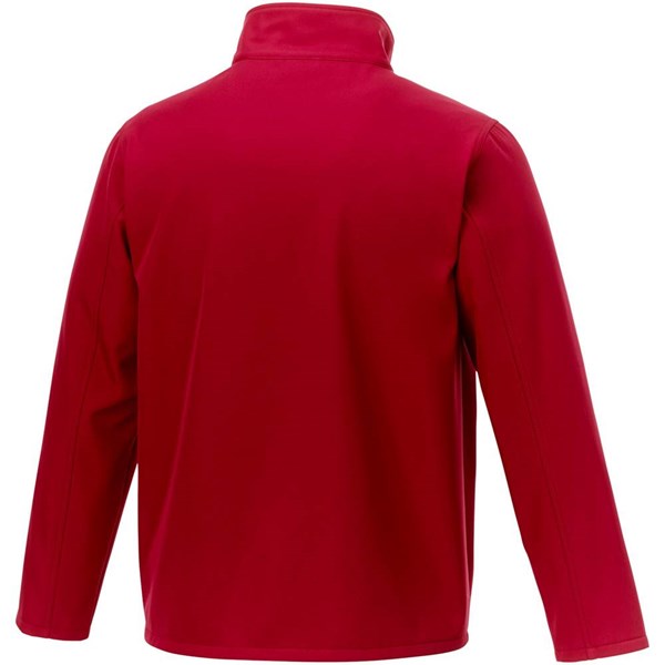 Obrázky: Červená softshellová pánská bunda XS, Obrázek 3