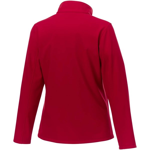 Obrázky: Červená softshellová dámská bunda XS, Obrázek 3