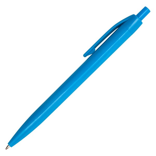 Obrázky: Světle modré plastové kuličkové pero, Obrázek 2