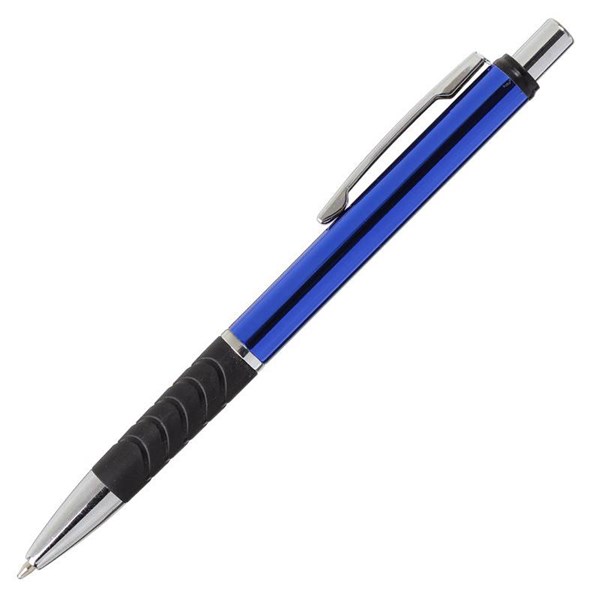 Obrázky: Modré hliníkové metalické kuličkové pero, Obrázek 2