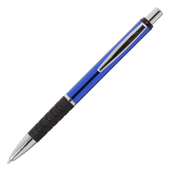 Obrázky: Modré hliníkové metalické kuličkové pero, Obrázek 3