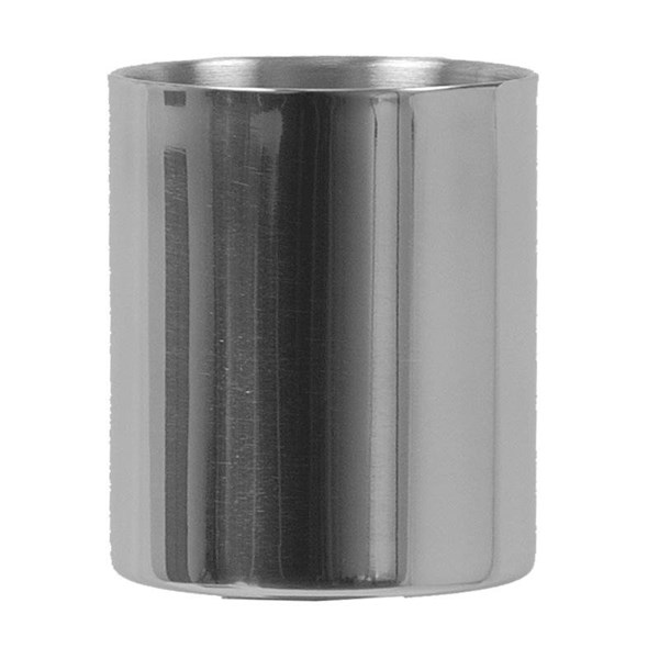 Obrázky: Stříbrný rovný nerezový termohrnek 240 ml, Obrázek 4