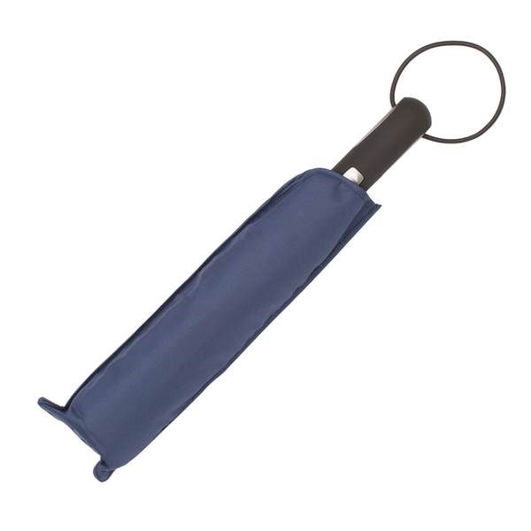 Obrázky: Modrý skládací deštník odolný proti větru, Obrázek 6