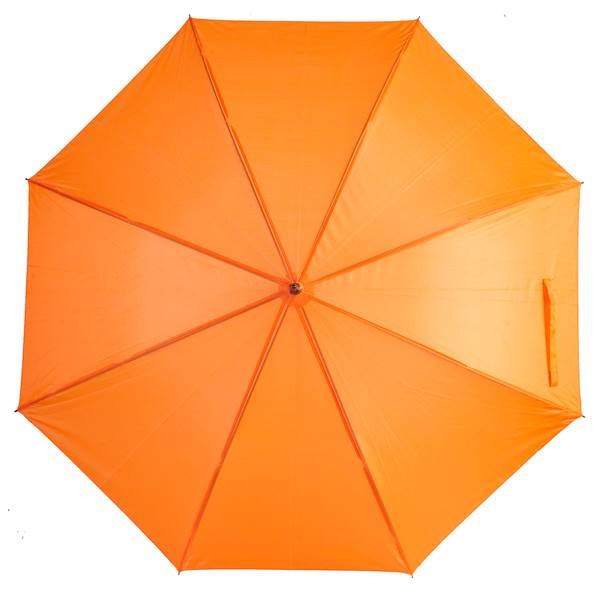 Obrázky: Oranžový automat.deštník s EVA ručkou v barvě dešt., Obrázek 4