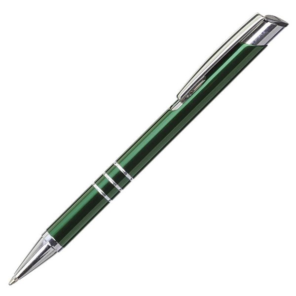 Obrázky: Tmav.zelené hliníkové pero se třemi stříbr. proužky, Obrázek 4