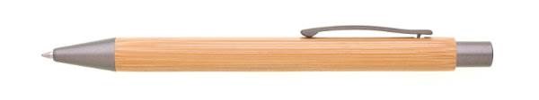 Obrázky: Bambusové kul. pero s šedými doplňky a kov. klipem, Obrázek 2