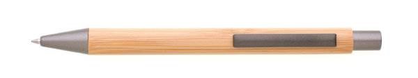 Obrázky: Bambusové kul. pero s šedými doplňky a kov. klipem, Obrázek 3