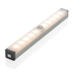 Obrázky: Střední LED světlo se senzorem pohybu, stříbrné