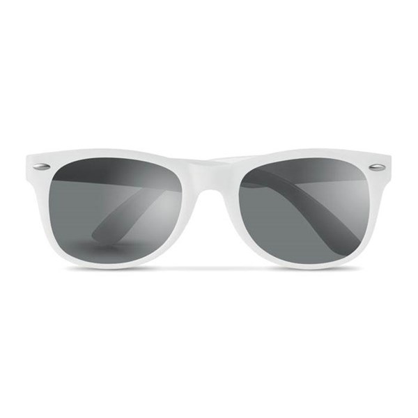 Obrázky: Sluneční brýle s UV ochranou v bílé obrubě, Obrázek 2