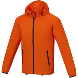 Obrázky: Oranžová lehká pánská bunda Dinlas XS