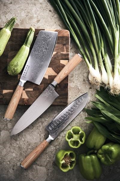 Obrázky: Nůž VINGA Hattasan Damascus Santoku, Obrázek 4