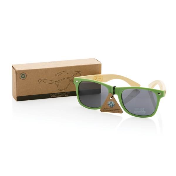 Obrázky: Sluneční brýle z RCS rPC a FSC® bambusu, zelené, Obrázek 5