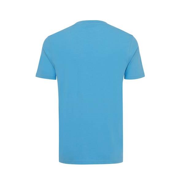 Obrázky: Unisex tričko Bryce, rec.bavlna, modré XXXL, Obrázek 2