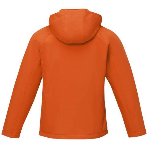 Obrázky: Pán. oranžová zateplená softshell. bunda Notus XXXL, Obrázek 2