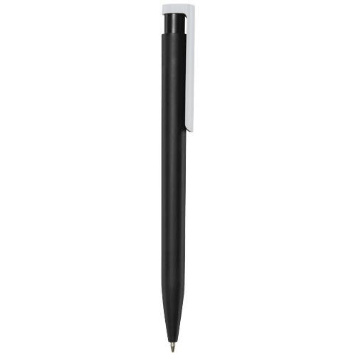 Obrázky: Černé kuličkové pero, bílý klip, rec. plast, ČN, Obrázek 5