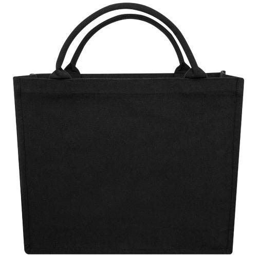 Obrázky: Pevná nákupní černá recyklovaná taška, 500g, Obrázek 2